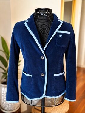 Bask poolside jacket!Navy